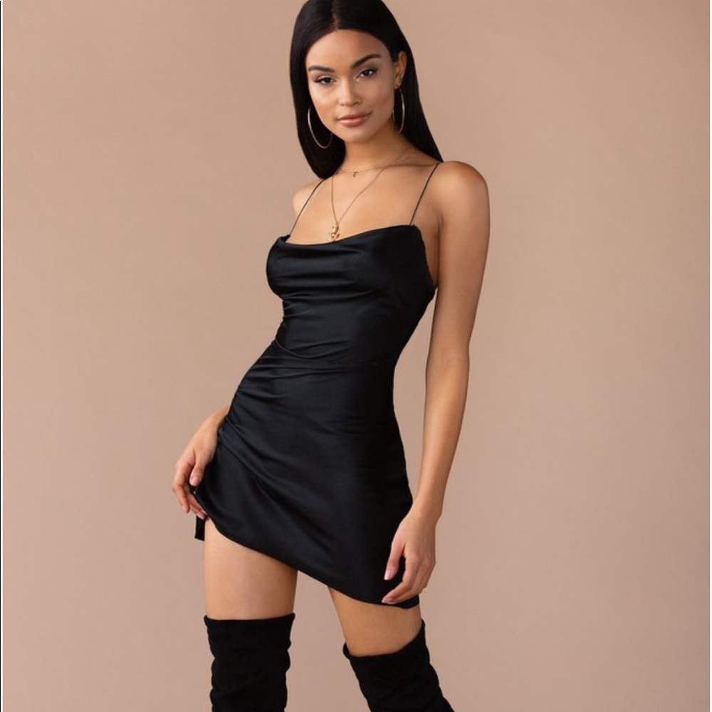 SLIP DRESS - miss Lola dress- seen on Desi Perkins